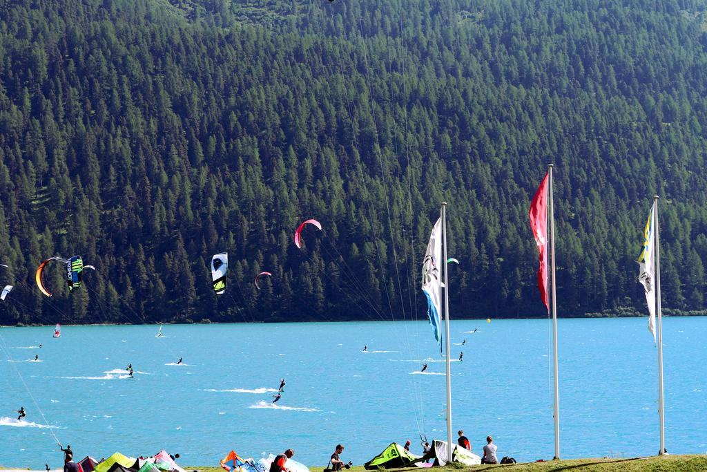 Hotel Chesa Surlej Silvaplana Buitenkant foto